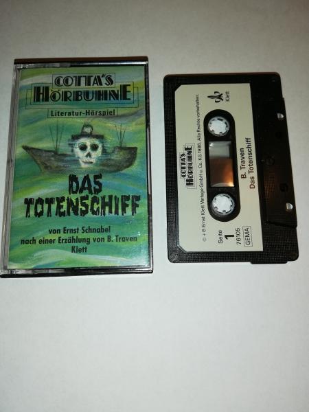 Das Totenschiff 5-fach Schwarz geschraubt Schwarz mit Weißen Aufkleber 76105 Cotta`s Hörbühne Das Totenschiff 5-fach Schwarz geschraubt Schwarz mit Weißen Aufkleber 76105 Cotta`s Hörbühne